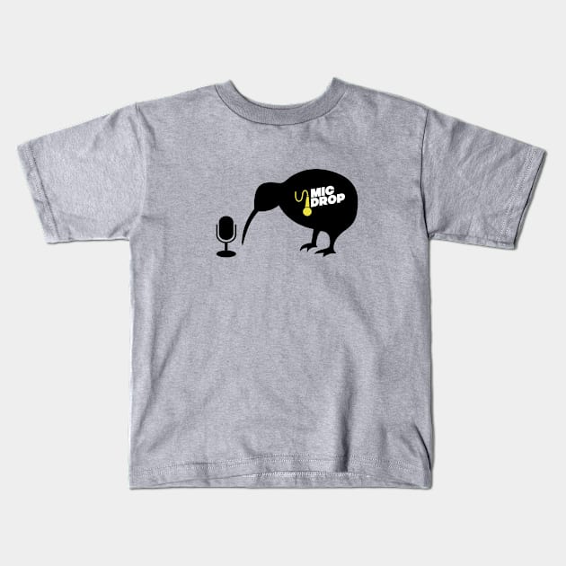 Mic Drop NZ Kiwi Kids T-Shirt by Mic Drop